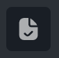 App icon featuring a sleepy face inside a rounded light-gray square on a dark background (sleep/away status).
